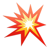 Collision emoji, Apple, iOS 26