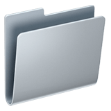 File Folder emoji, Apple, iOS 26