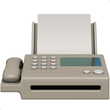 Fax Machine emoji, Apple, iOS 26