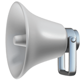 Loudspeaker emoji, Apple, iOS 26