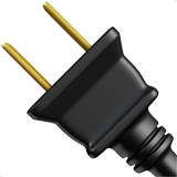 Electric Plug emoji, Apple, iOS 26