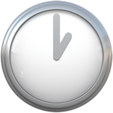 One O’clock emoji, Apple, iOS 26