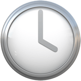 Four O’clock emoji, Apple, iOS 26