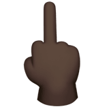 Middle Finger emoji, Apple, iOS 26