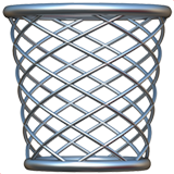 Wastebasket emoji, Apple, iOS 26