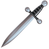 Dagger emoji, Apple, iOS 26