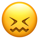 Confounded Face emoji, Apple, iOS 26