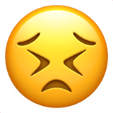Persevering Face emoji, Apple, iOS 26