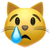 Crying Cat emoji, Apple, iOS 26