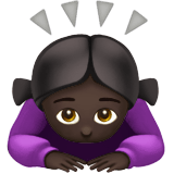 Person Bowing emoji, Apple, iOS 26