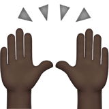 Raising Hands emoji, Apple, iOS 26