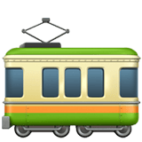 Railway Car emoji, Apple, iOS 26