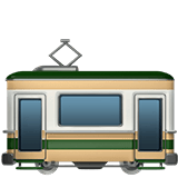 Tram Car emoji, Apple, iOS 26