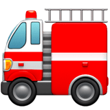 Fire Engine emoji, Apple, iOS 26