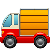 Delivery Truck emoji, Apple, iOS 26