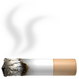 Cigarette emoji, Apple, iOS 26