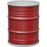 Oil Drum emoji, Apple, iOS 26