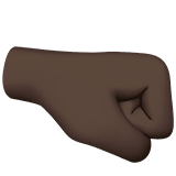 Right-facing Fist emoji, Apple, iOS 26