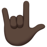 Love-you Gesture emoji, Apple, iOS 26