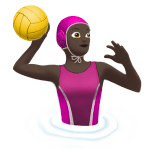 Person Playing Water Polo emoji, Apple, iOS 26