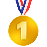 1st Place Medal emoji, Apple, iOS 26