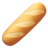 Baguette Bread emoji, Apple, iOS 26