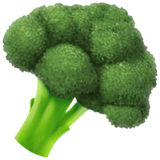 Broccoli emoji, Apple, iOS 26