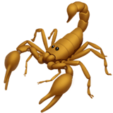 Scorpion emoji, Apple, iOS 26