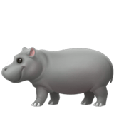 Hippopotamus emoji, Apple, iOS 26