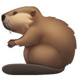 Beaver emoji, Apple, iOS 26