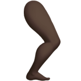 Leg emoji, Apple, iOS 26