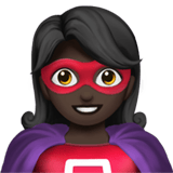 Superhero emoji, Apple, iOS 26