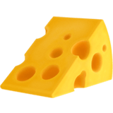 Cheese Wedge emoji, Apple, iOS 26