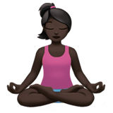 Person in Lotus Position emoji, Apple, iOS 26