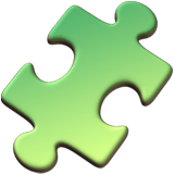 Puzzle Piece emoji, Apple, iOS 26