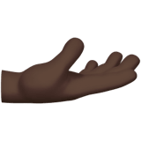 Palm Up Hand emoji, Apple, iOS 26