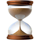 Hourglass Not Done emoji, Apple, iOS 26