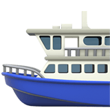 Ferry emoji, Apple, iOS 26