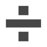 Divide emoji, Apple, iOS 26