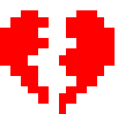 Broken Heart emoji, NTT DoCoMo, i-mode 1999
