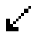 Down-left Arrow emoji, NTT DoCoMo, i-mode 1999