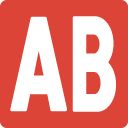 AB Button (blood Type) emoji, Google, Blob, 2017