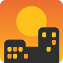Sunset emoji, Google, Blob, 2017