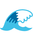 Water Wave emoji, Google, Blob, 2017
