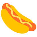 Hot Dog emoji, Google, Blob, 2017