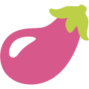 Eggplant emoji, Google, Blob, 2017