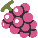 Grapes emoji, Google, Blob, 2017