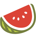 Watermelon emoji, Google, Blob, 2017