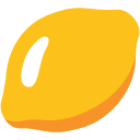 Lemon emoji, Google, Blob, 2017