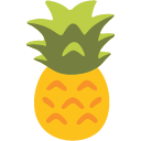 Pineapple emoji, Google, Blob, 2017